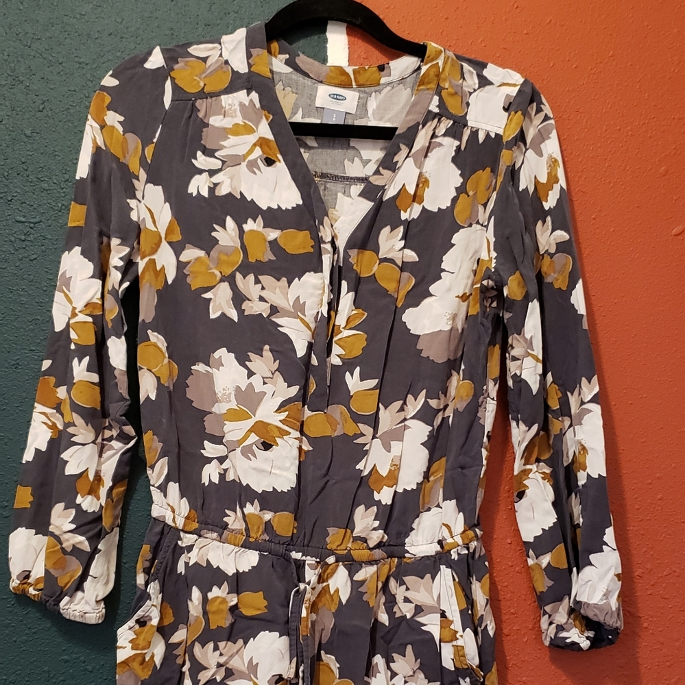 Fall long sleeve romper